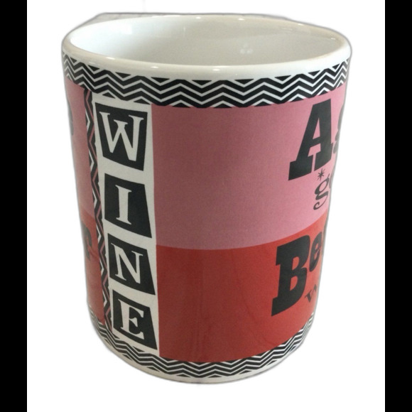 Age gets Better with Wine Oversized Ceramic Mug by Certified International LNWOT - Picture 2 of 10